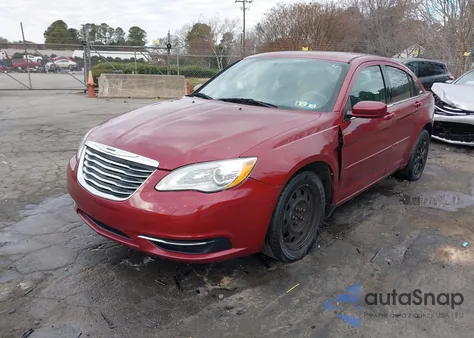 2013 Chrysler 200 Lx из США, поврежденный, VIN 1C3CCBAB8DN635450